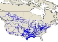 Interstate pipeline map